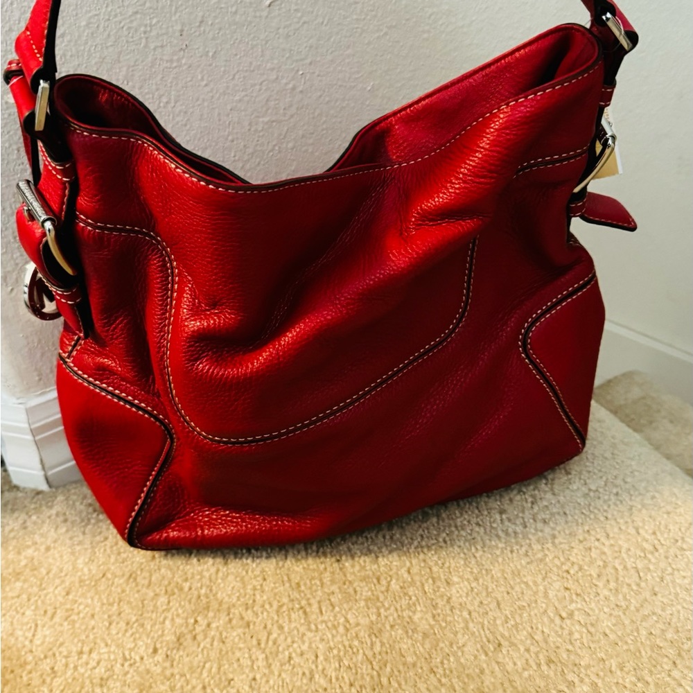 Michael Kors Brookville Red, NWT, Red Leather - Picture 8 of 8